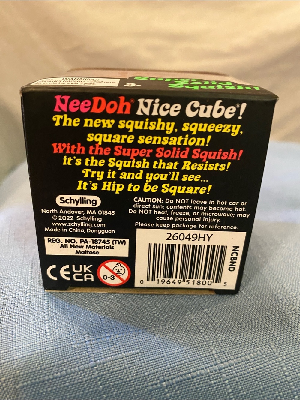 NeeDoh Nice Cube Blue - Picture 3 of 5
